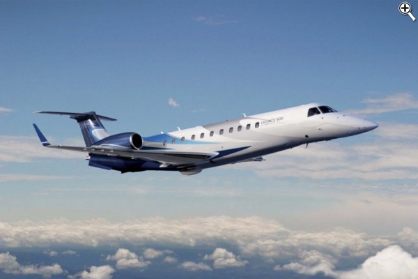 charter flight Embraer Legacy 600